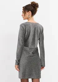 Miniabito lucido con laccetti, bonprix