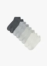 Calzini per sneakers con cotone biologico (pacco da 8 paia), bonprix