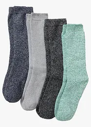 Calzini termini in spugna con cotone biologico (pacco da 4 paia), bonprix