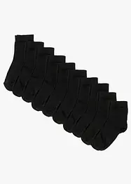 Calzini corti con cotone biologico (pacco da 10 paia), bonprix