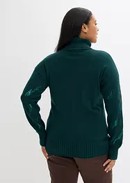 Maglione oversize in misto viscosa morbido, bonprix