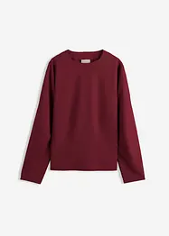 Maglia a maniche lunghe in punto di Roma, bonprix