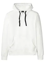 Felpa con cappuccio in puro cotone, bonprix