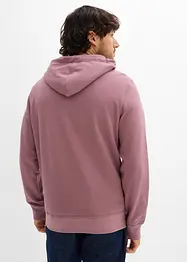 Felpa con cappuccio in puro cotone, bonprix