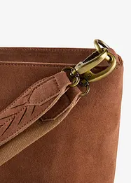 Borsa a mano in similpelle scamosciata, bonprix