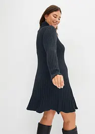 Abito in maglia a collo alto, bonprix