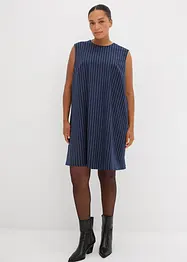 Miniabito gessato in misto viscosa, bonprix