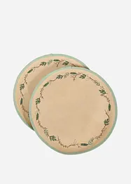 Tovagliette americane in cotone biologico (pacco da 2), bonprix