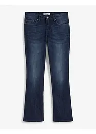 Jeans bootcut elasticizzati, vita media, bonprix