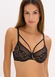 Reggiseno con ferretto e filato glitterato, bonprix