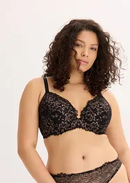 Reggiseno con coppe preformate e filato glitterato, bonprix