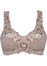 Reggiseno contenitivo senza ferretto con spalline imbottite, bonprix