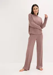 Tuta da casa oversize in morbida maglia a coste, bonprix