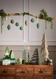 Soprammobile albero di carta (set 2 pezzi), bonprix