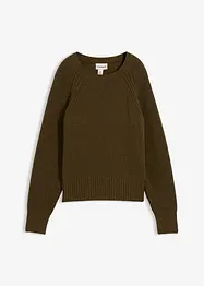 Maglione in misto lana, bonprix