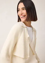 Cardigan in misto lana, bonprix