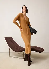 Abito in maglia di misto lana merino, bonprix