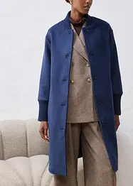 Giaccone in lana con finiture a maglia, bonprix