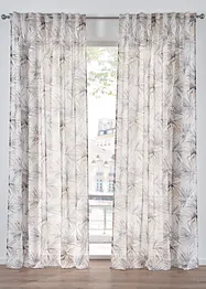 Tenda trasparente con stampa (pacco da 1), bonprix