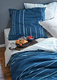 Biancheria da letto double-face a righe, bonprix