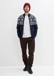 Cardigan norvegese in puro cotone delicato sulla pelle, bonprix