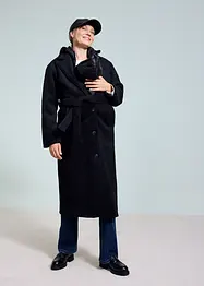 Cappotto prémaman 6 in 1 con inserto babywearing e gilet staccabile, bonprix