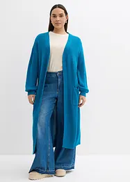 Cardigan lungo con spalle scese, bonprix