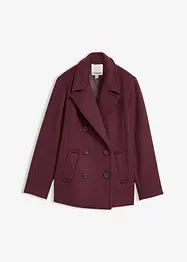 Caban in misto lana, bonprix