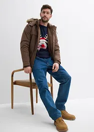Maglione natalizio in filato fine, bonprix