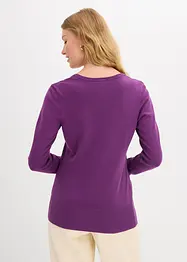 Cardigan in filato fine con bottoni, bonprix