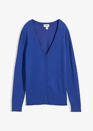Cardigan in filato fine con bottoni, bonprix