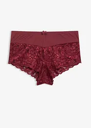 Culotte a vita alta con pizzo, bonprix