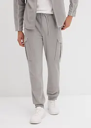 Pantaloni cargo in pile, regular fit, bonprix