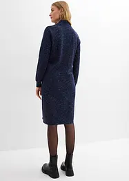 Abito in felpa con mezza zip, bonprix