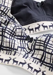 Reggiseno senza ferretto con cotone (pacco da 2), bonprix