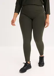 Leggings termici con dettagli riflettenti e tasca per il cellulare, bonprix