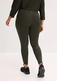 Leggings termici con dettagli riflettenti e tasca per il cellulare, bonprix