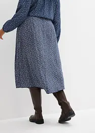 Gonna midi in viscosa fluente, bonprix