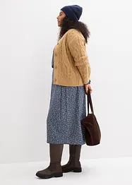 Gonna midi in viscosa fluente, bonprix