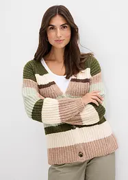 Cardigan in filato grosso con colori sfumati, bonprix