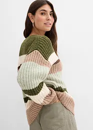 Cardigan in filato grosso con colori sfumati, bonprix