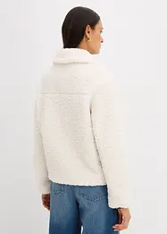 Pelliccia sintetica corta in pile teddy, bonprix