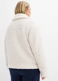 Pelliccia sintetica corta in pile teddy, bonprix