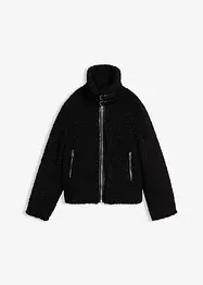 Pelliccia sintetica corta in pile teddy, bonprix