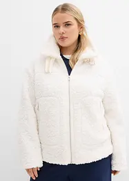 Pelliccia sintetica corta in pile teddy, bonprix