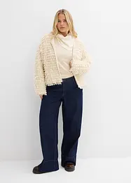 Cardigan in pelliccia sintetica riccia, bonprix