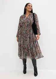 Abito paisley in chiffon, bonprix