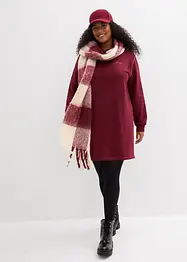 Abito in felpa di misto cotone, bonprix