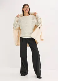 Maglione traforato, bonprix