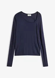 Maglione in misto viscosa fluente, bonprix